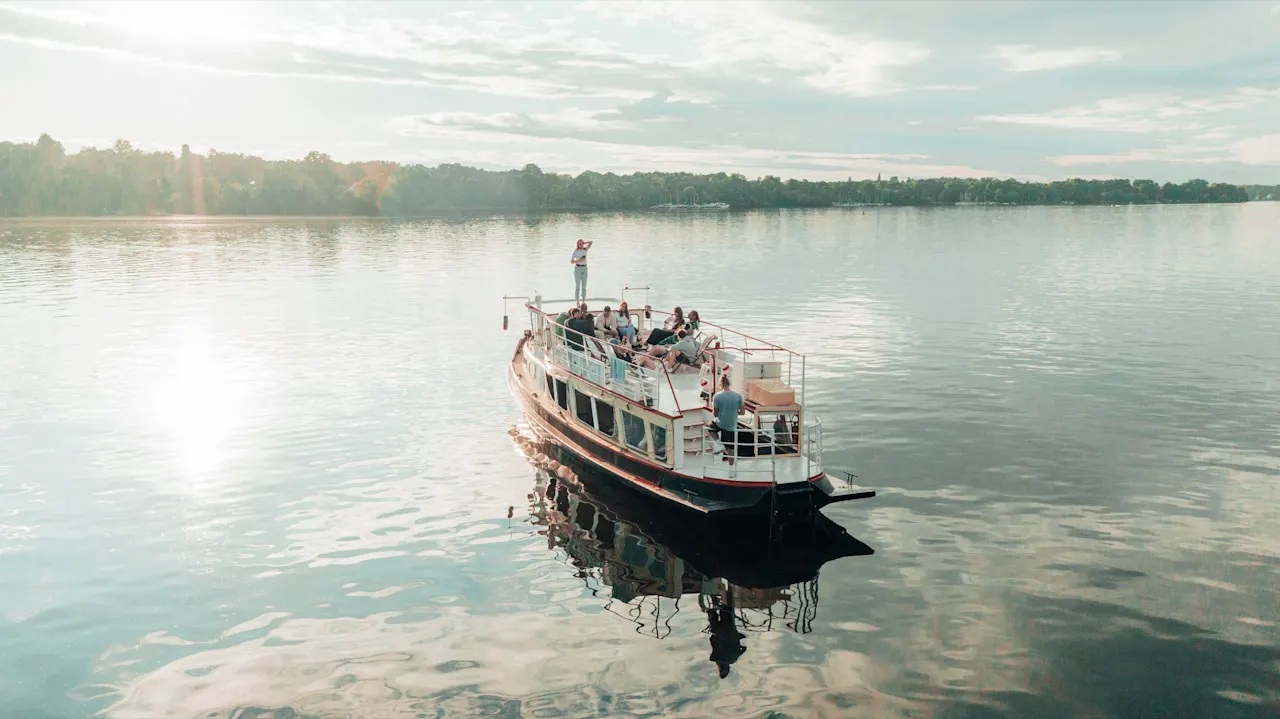 Die Mathilda auf dem Tegeler See