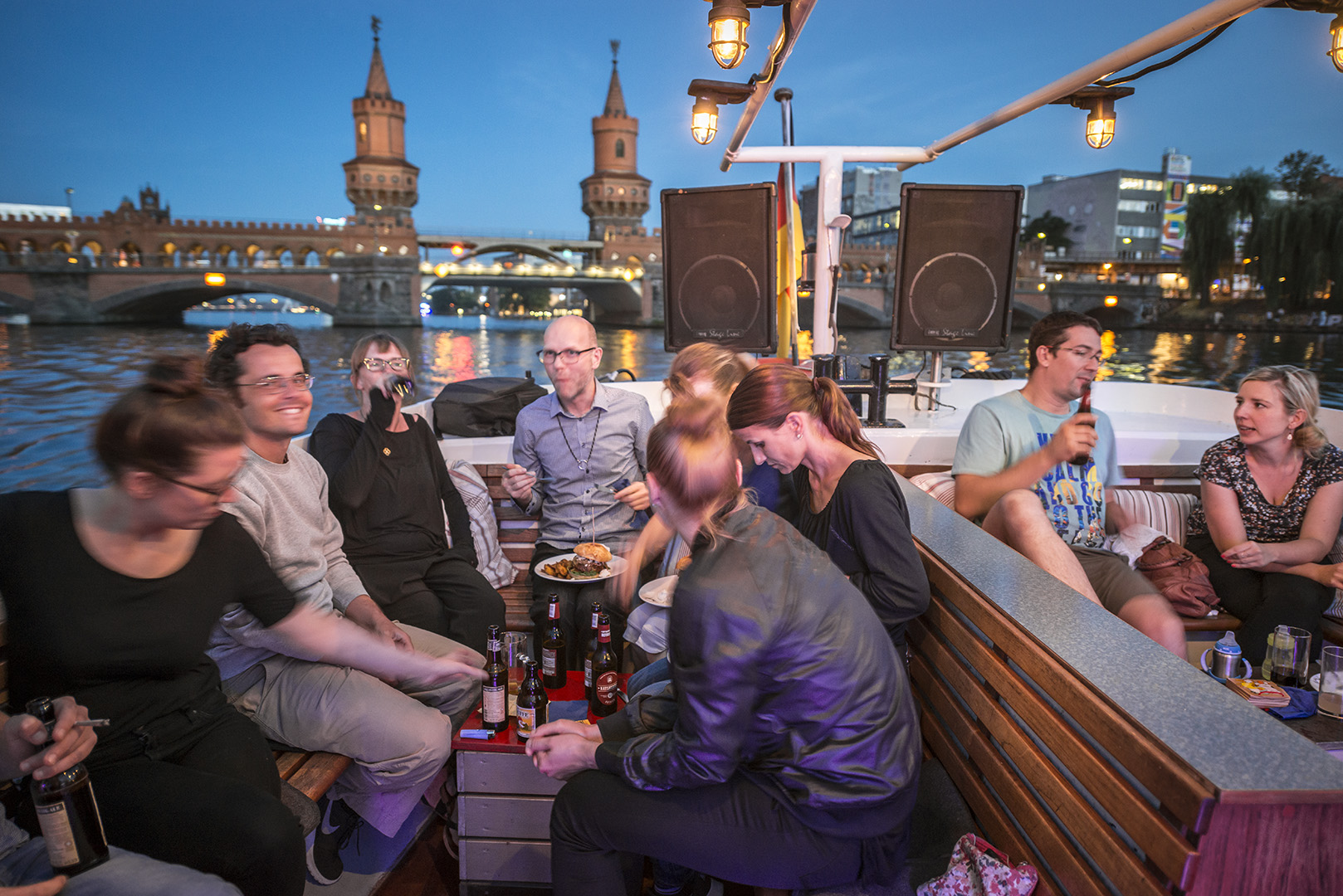 Team Event Boat Berlin