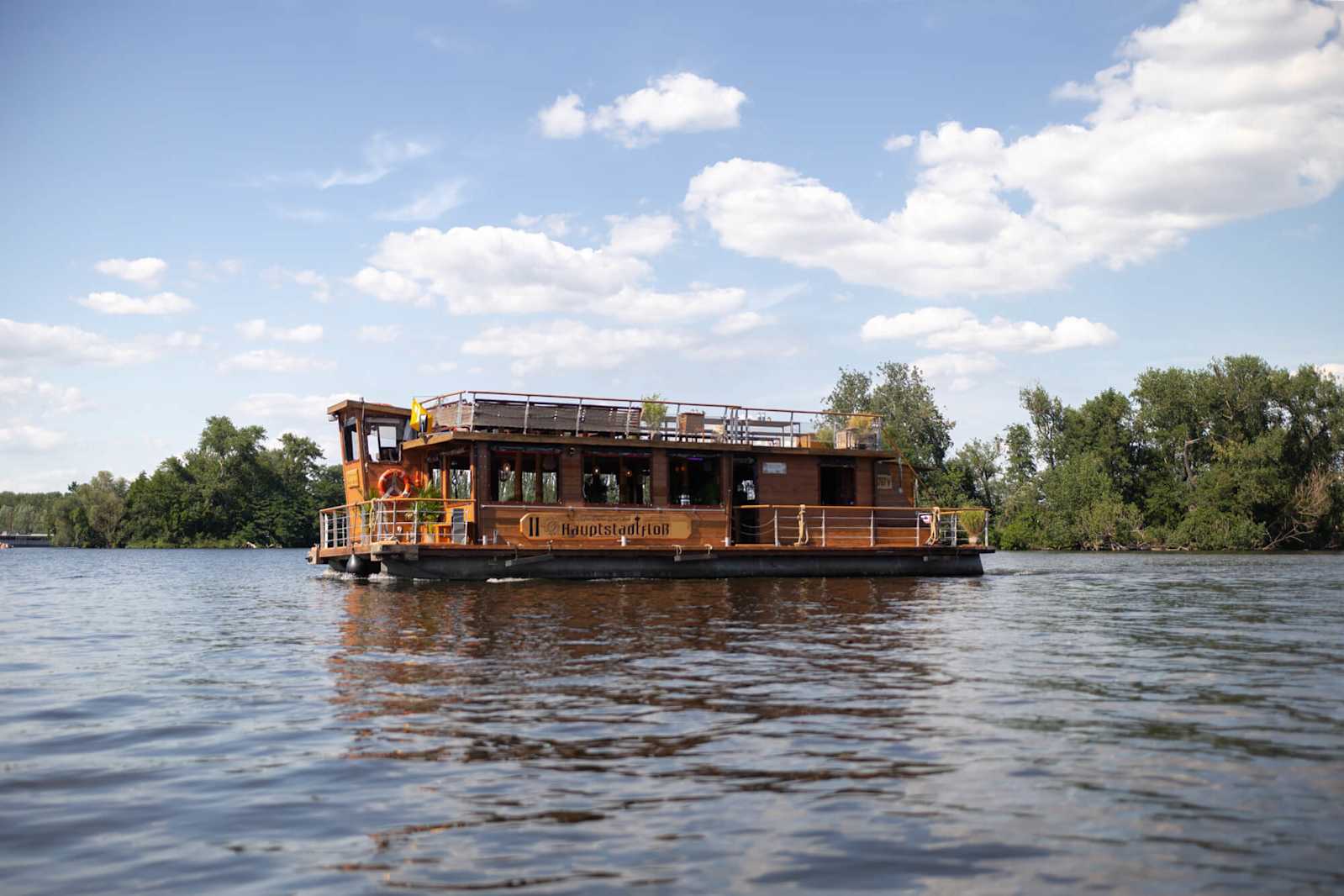 Party Ship Capital Raft II Berlin Boat Rental - Main Image