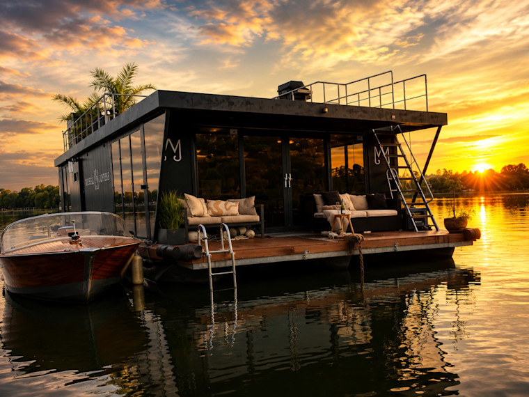 Hausboot Mabelle Joyeuse Wasser
