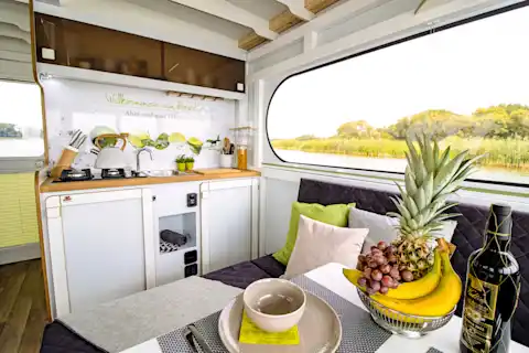 Küche mit Ausblick