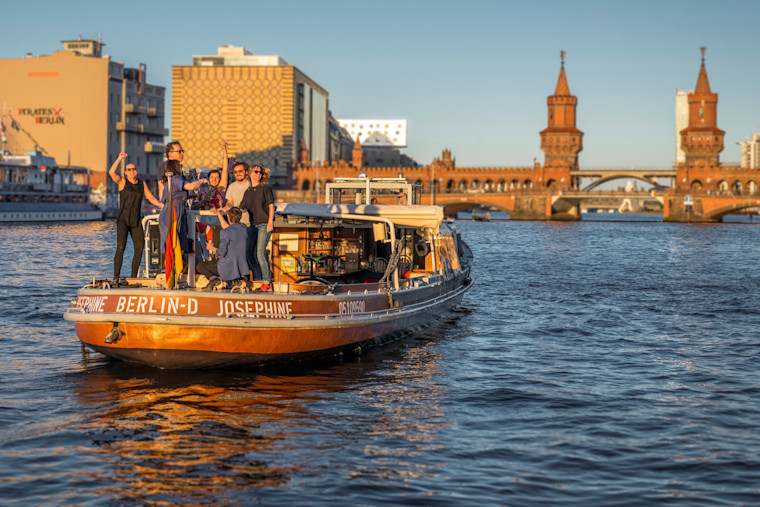 teamevent Berlin boat