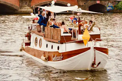 Hochzeit auf dem Schiff in Berlin