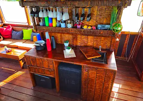 bar area