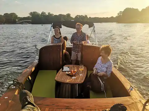 Familienausflug auf der Momme